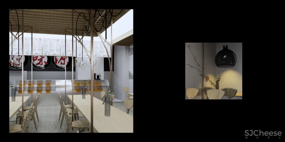 原味源私房菜室内设计改造项目