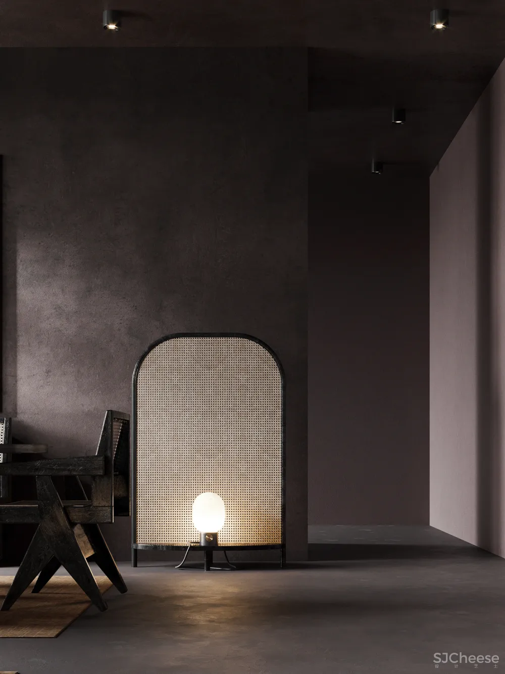 高冷色系空间,这质感太高级了!