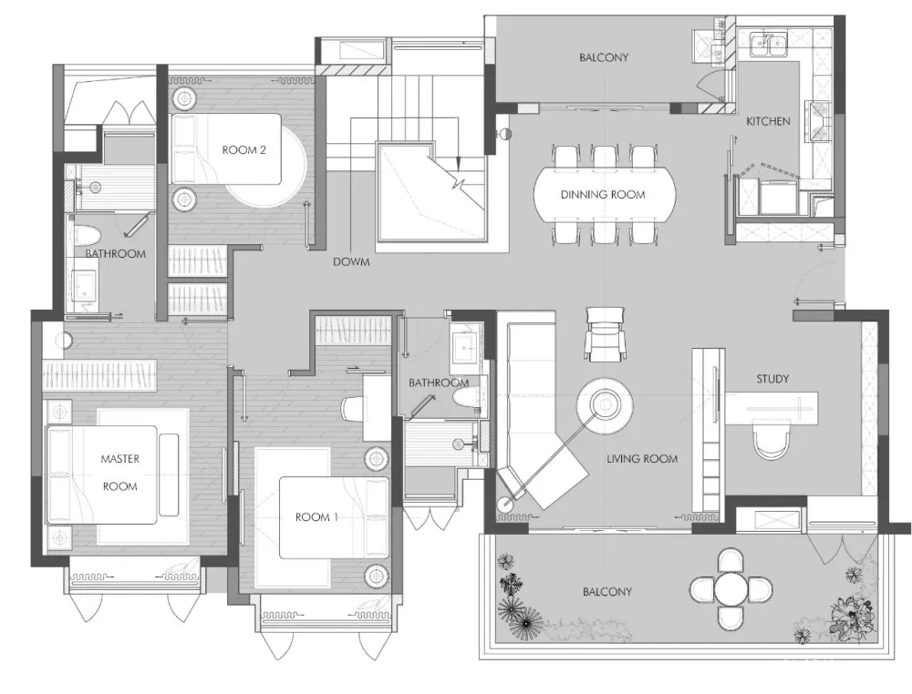 LESS力作|星河丹堤澜山 · 大师级世界风潮样板间