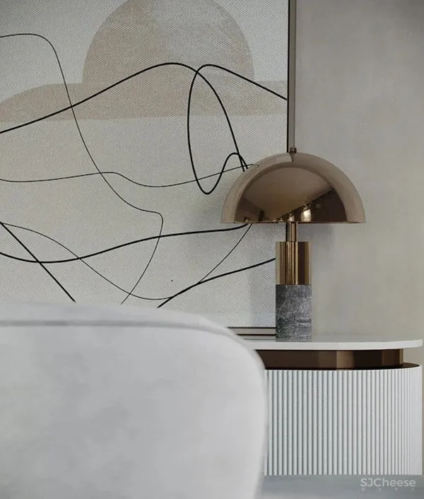 79㎡ 轻奢一房，每个细节都很有设计感！