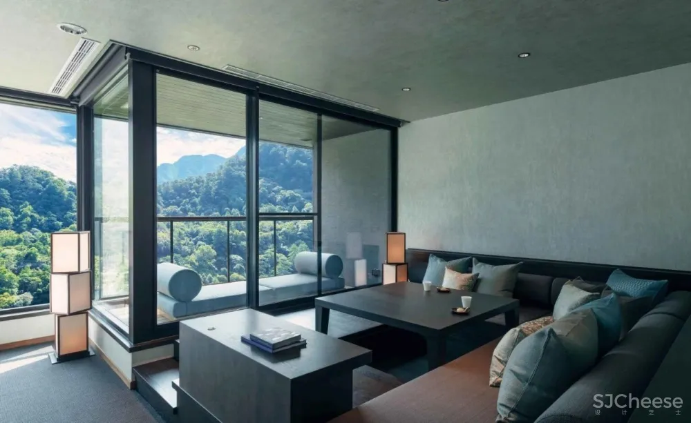 国内第一家-台中谷关“虹夕诺雅”的温泉度假酒店!