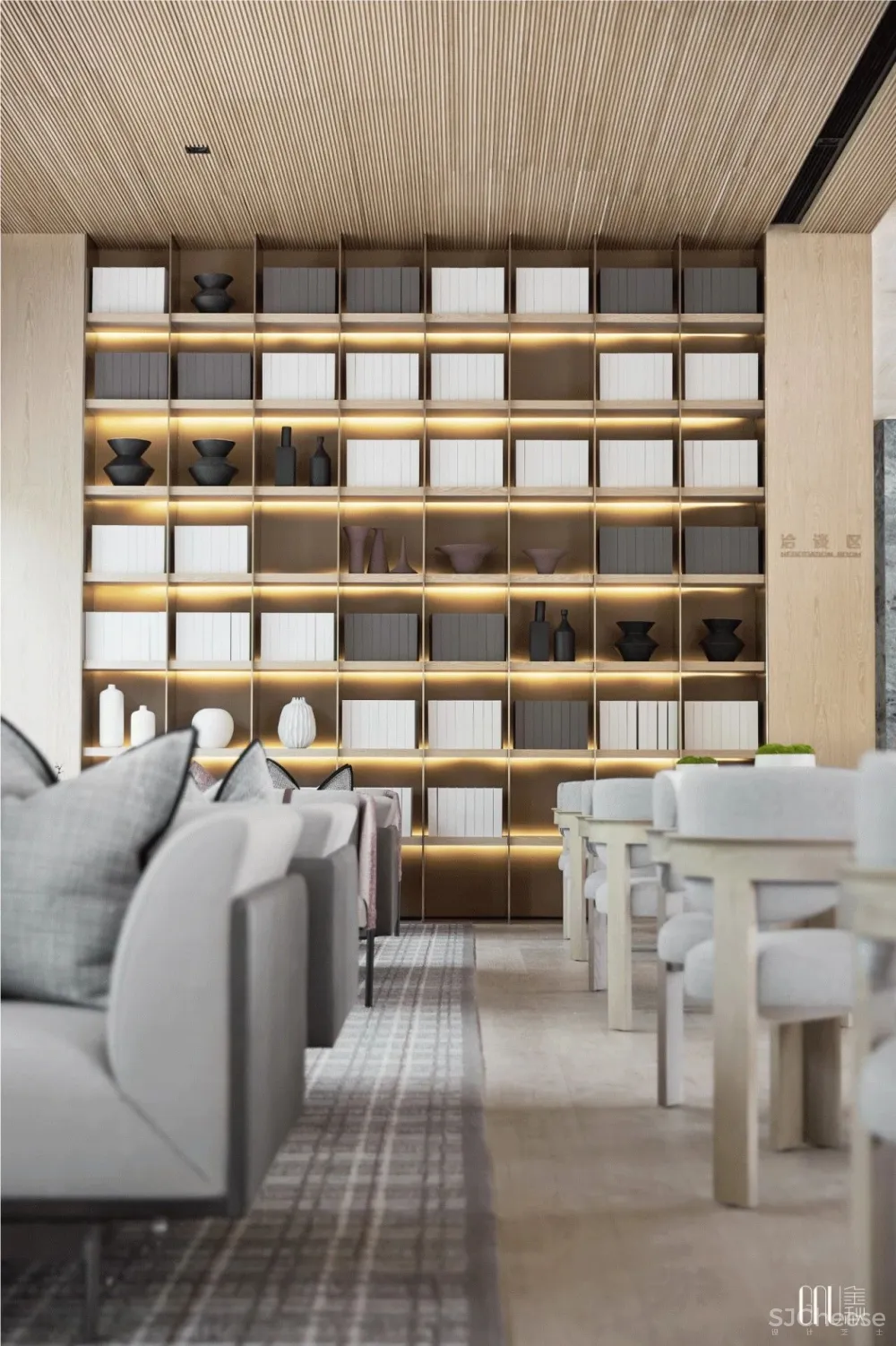 首铸御峰华庭售楼处：借自然之境，述东方雅致人文 GNU