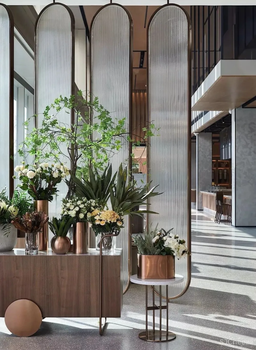 南京万科未来城售楼处 效果图和实景照片