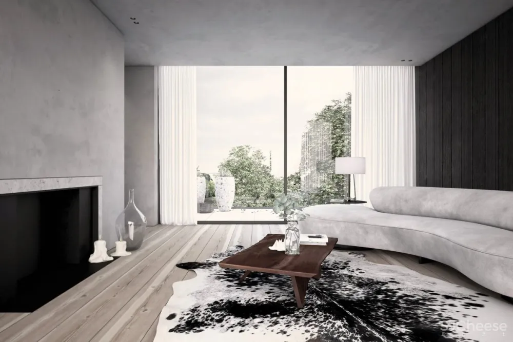 Kerstens Design | ALB Penthouse , 极简主义的冷静美学