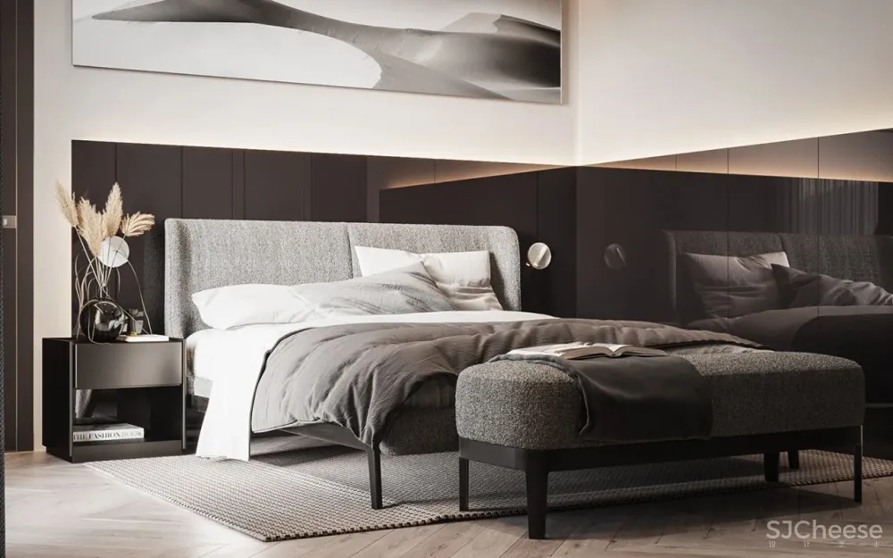 170㎡大都市住宅，大理石 胡桃木，绝对的美学！