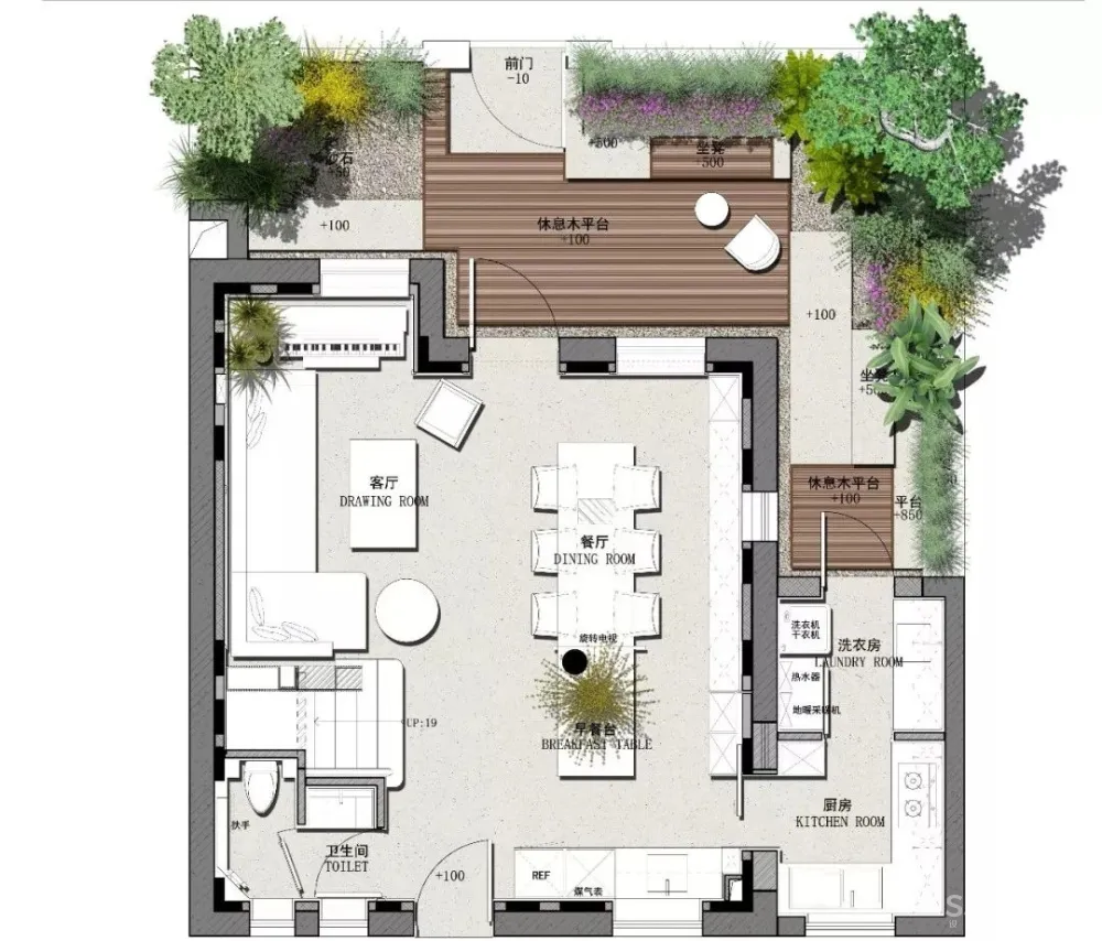 孙建亚作品上海40年代联排老洋房修缮，展现时光雕刻的家