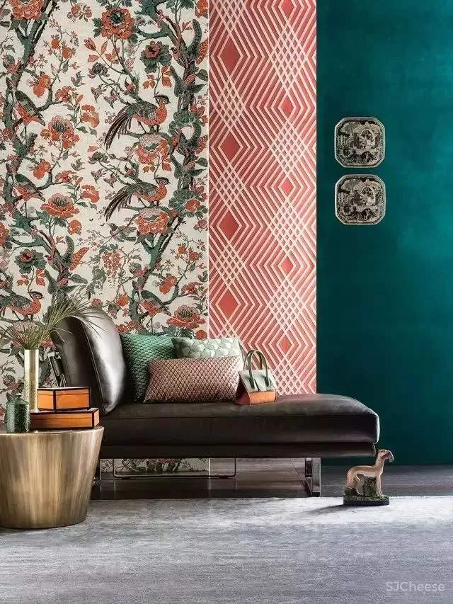 素色墙纸可以放下了,这样的墙纸才能玩转家居