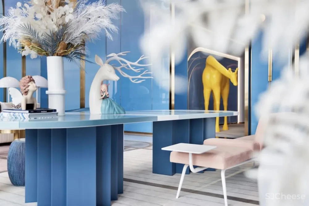 UMA伍玛设计 X 上海几朵设计 中梁金科.启宸售楼处:预见未来,灵魂造梦!