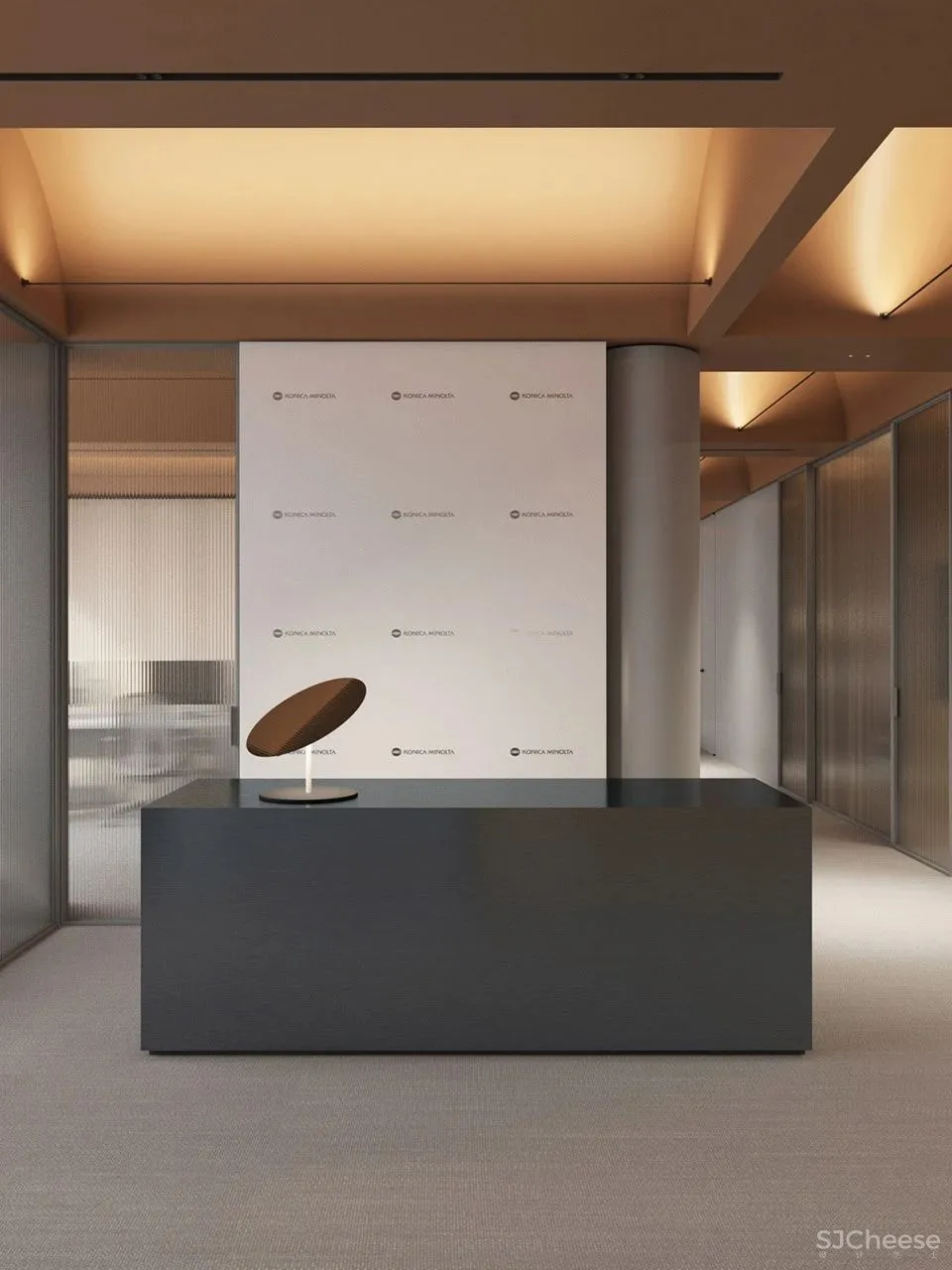 Konika Minolta办公室:平静的色彩序列 vorobey design