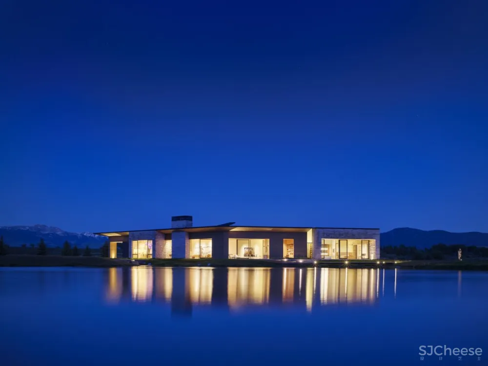 CLB Architects | Lefty Ranch House , 现代舒适的自然景观住宅