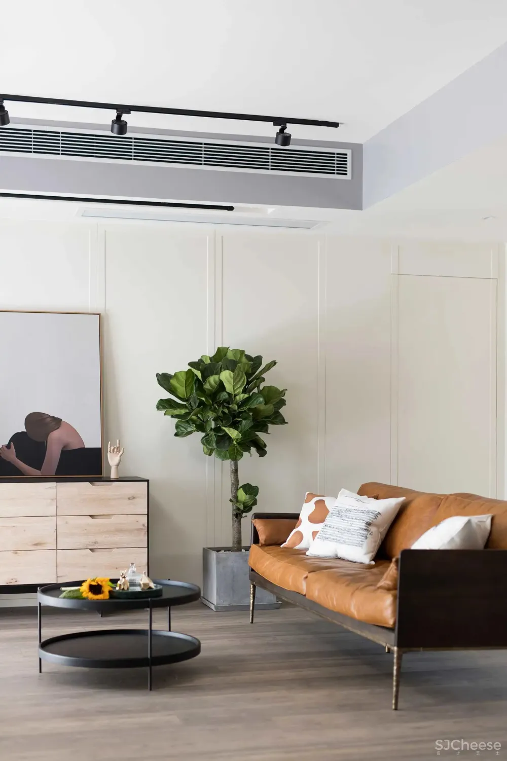 一屋两人两狗,干净利落有调性的家!