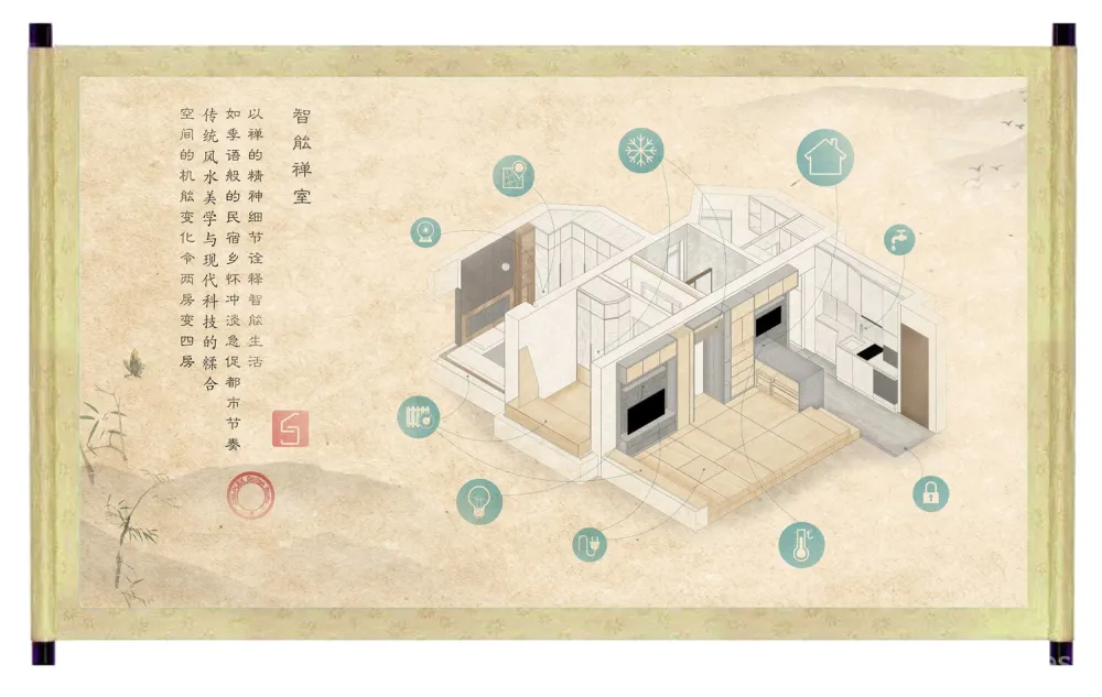 49㎡ 用好地台, 一房瞬间变四房!