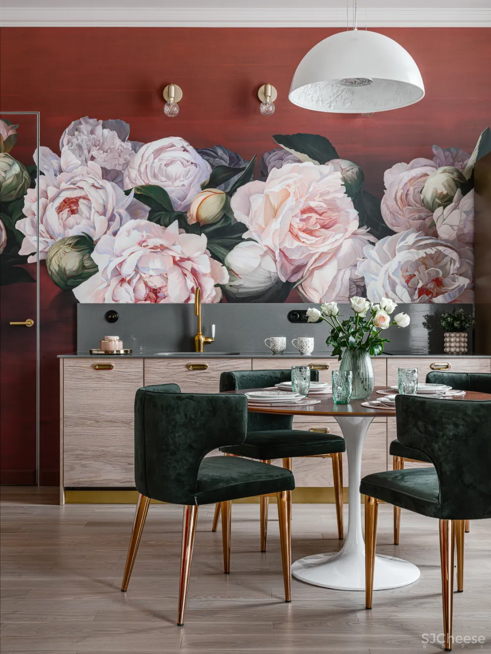 Julia Sheypunas | Romantic Apartment , 复古的斯大林风格住宅