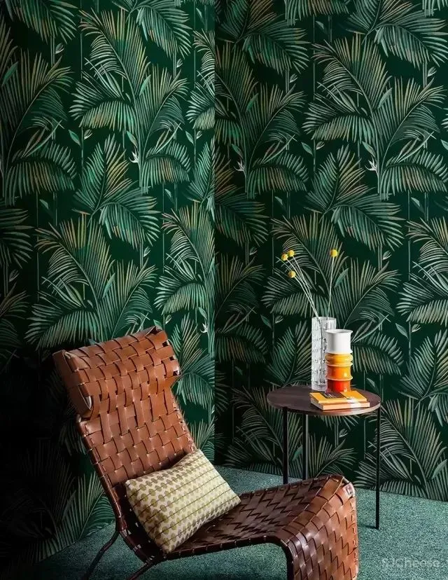 素色墙纸可以放下了,这样的墙纸才能玩转家居