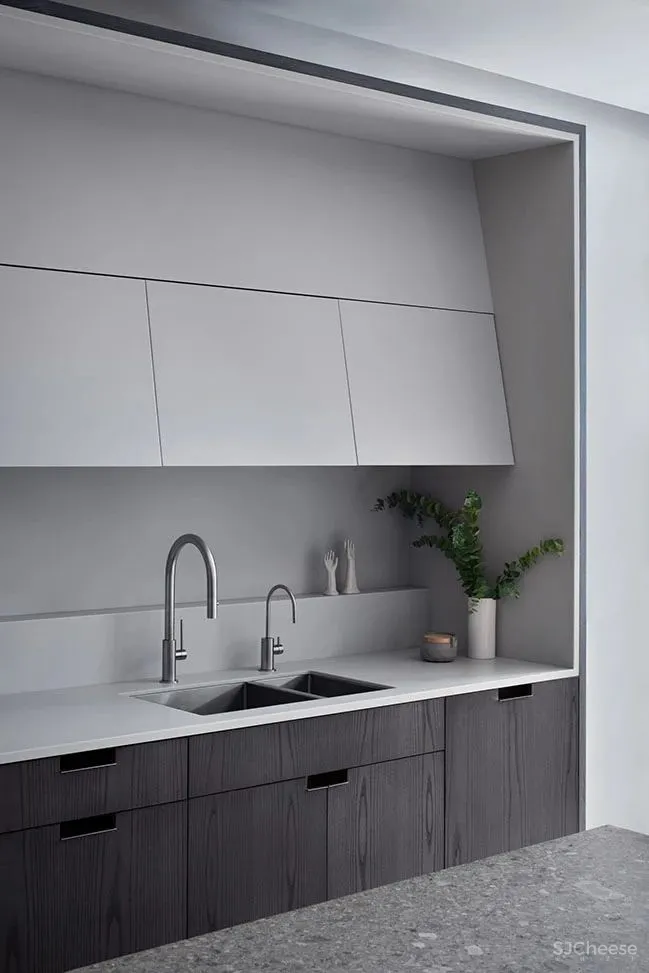 老宅翻新,用水磨石做点缀复古又高级!