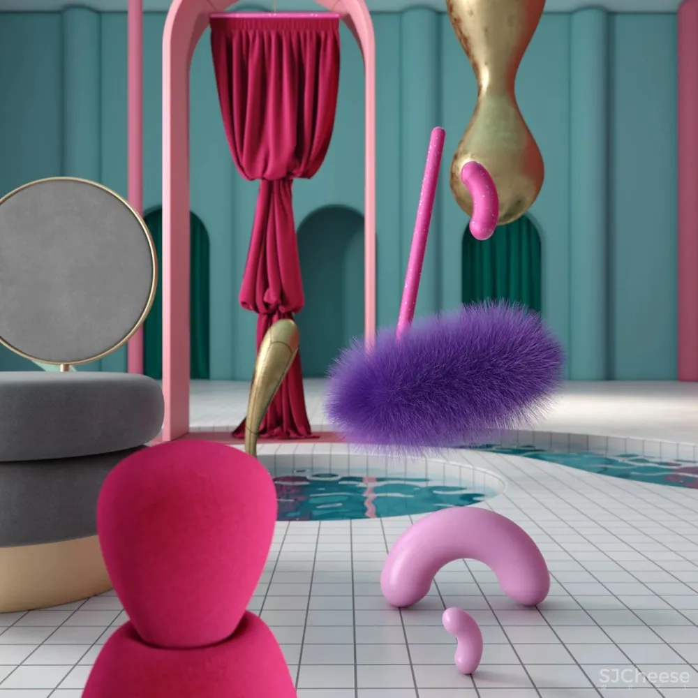 Timur Mitin 爱丽丝的谐波几何美学