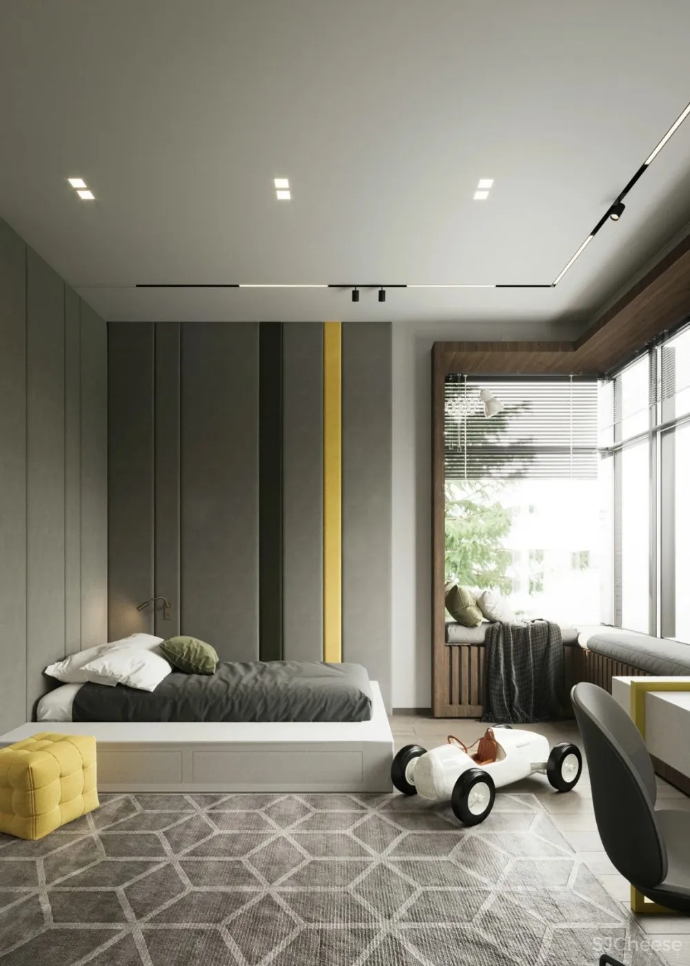 舒适简约的家，看“豪宅”如何驾驭高冷灰？