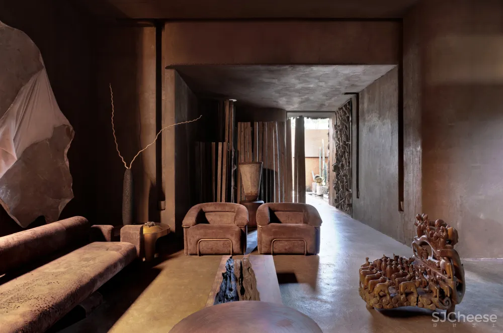 乡下泥巴房爆改成样板间, 原始的奢华更惊艳