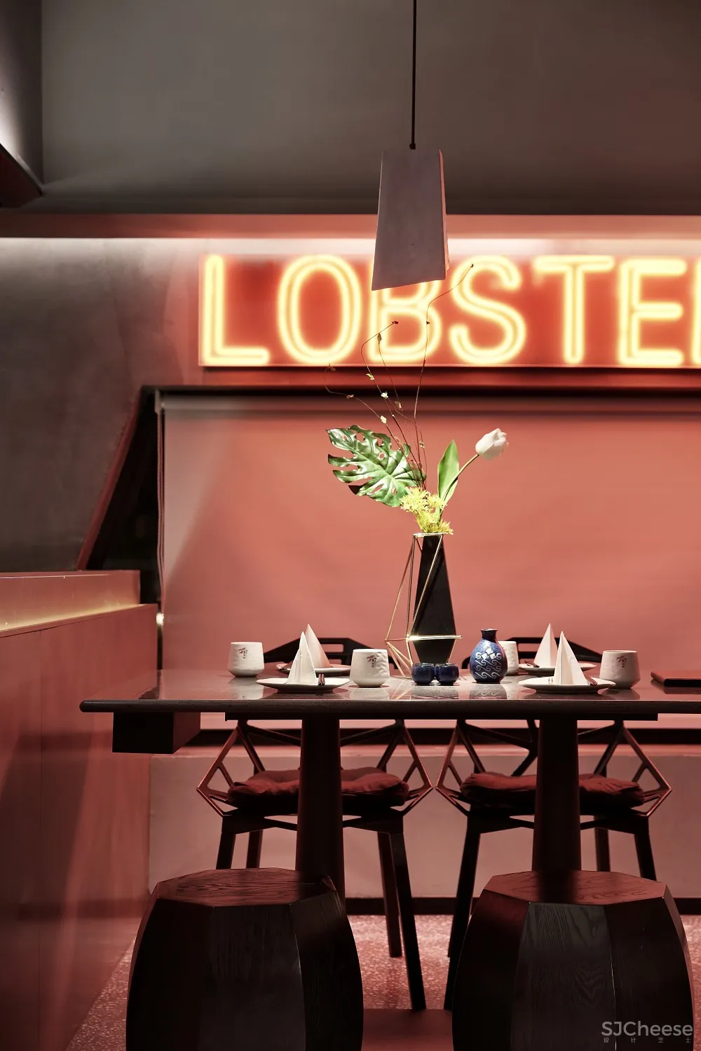 深圳餐厅设计 餐饮空间设计:虾胡闹