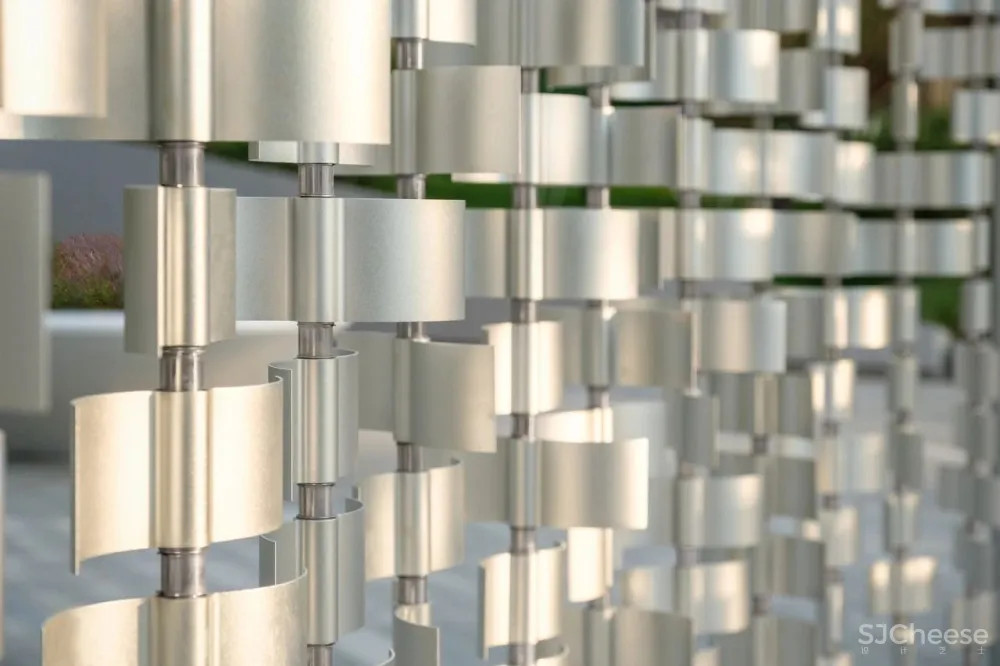 干货 景观风动幕墙