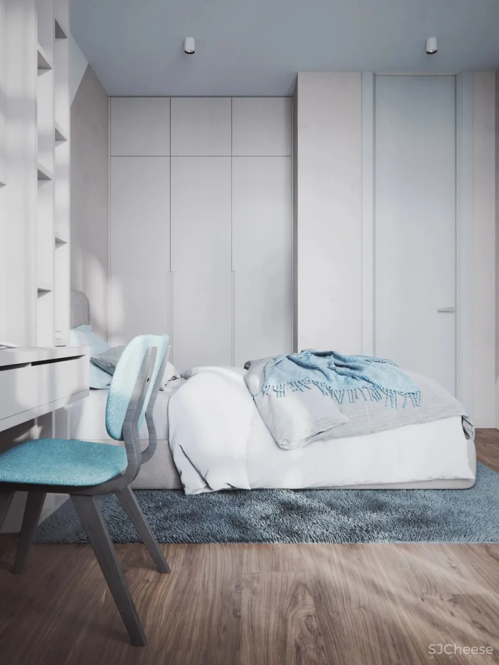 93㎡自然温馨的家庭公寓,一家四口的恬逸日常!