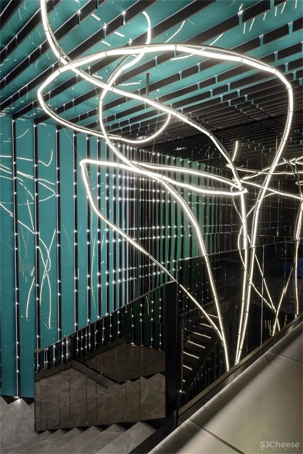 流转的光影 意大利MOYA餐厅