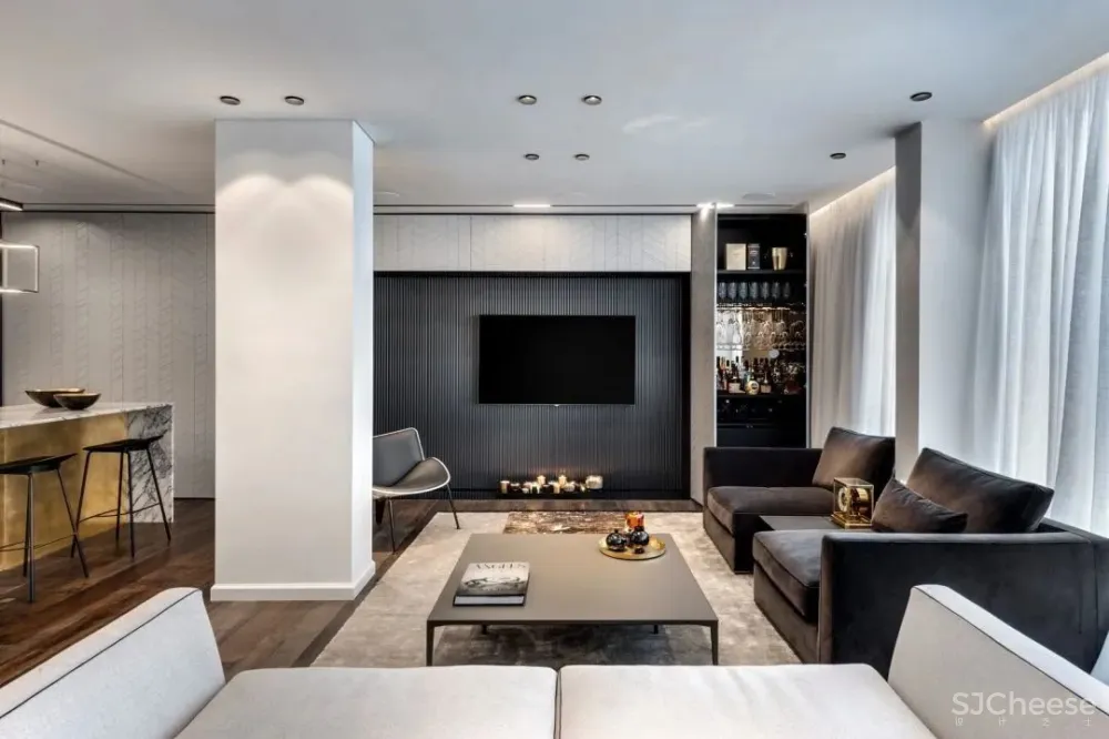 简约四部曲：材质、色彩、软装下的轻奢风