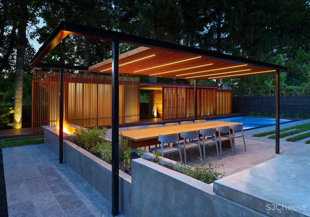 庭院住宅，细节中的自然探索