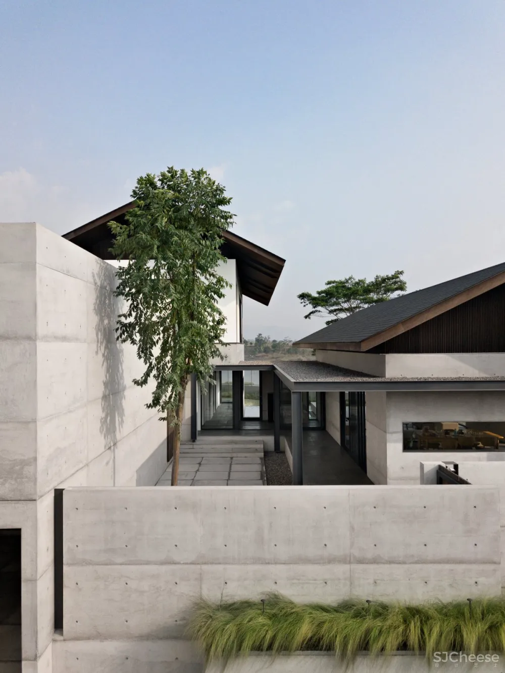 Pranala Associates | Iyashi House , 现代混凝土景观别墅