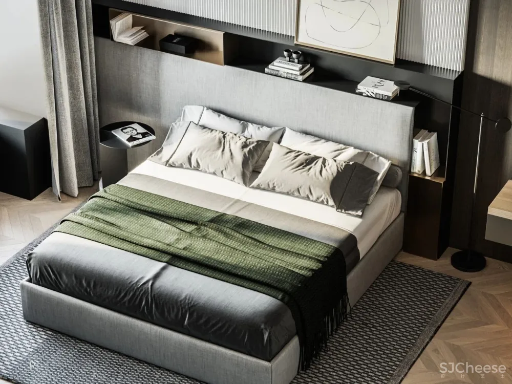 绿色 轻奢,写意悠然清新空间