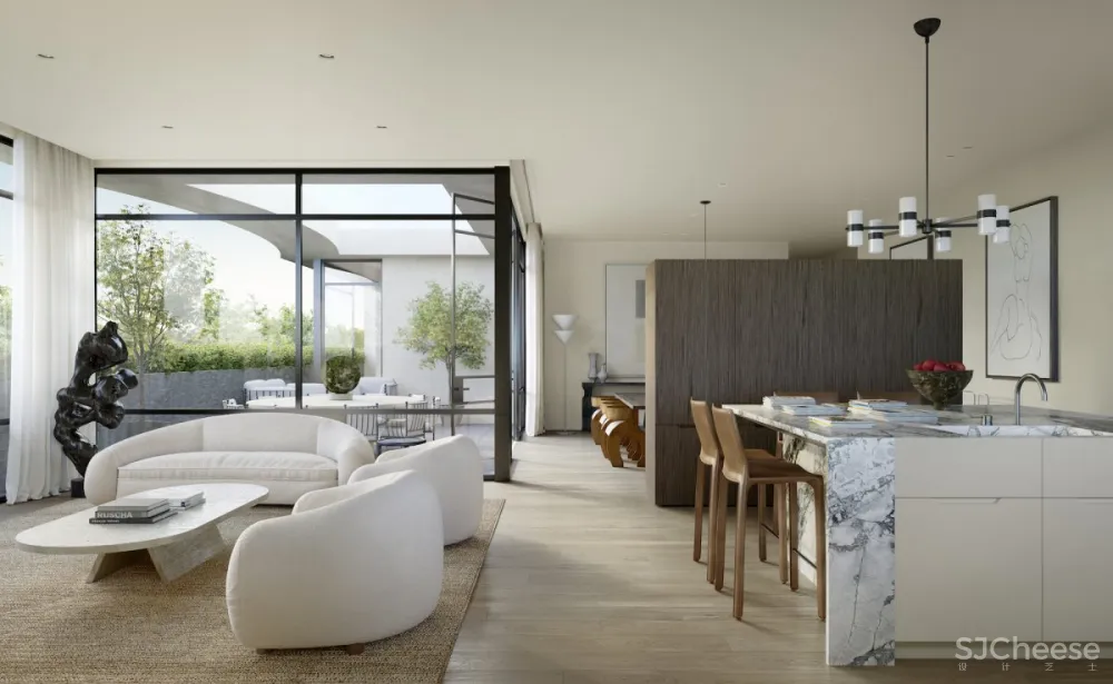 Jolson Architecture | Huntingtower Road , 自然主义的极简别墅