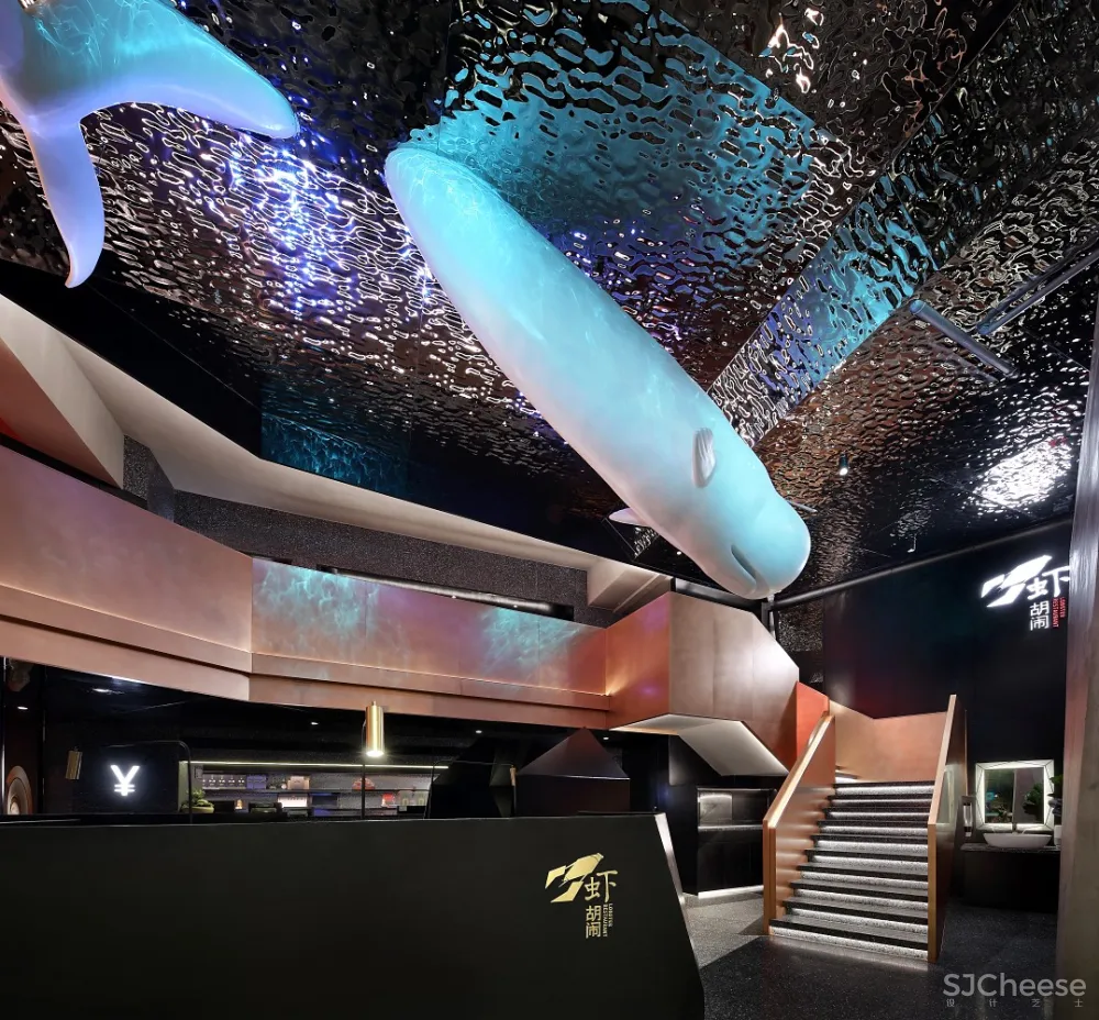 深圳餐厅设计 餐饮空间设计:虾胡闹