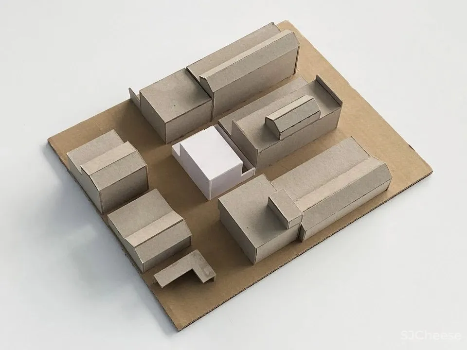 新作 联排住宅的创意改造 缝中之家,北京 察社办公室