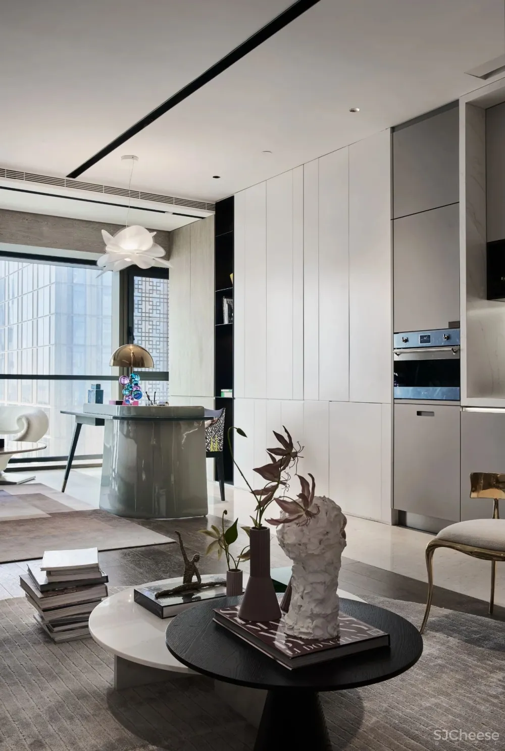 博思韦珥 唐忠汉:97㎡超凡气质公寓,这样设计才有灵魂!