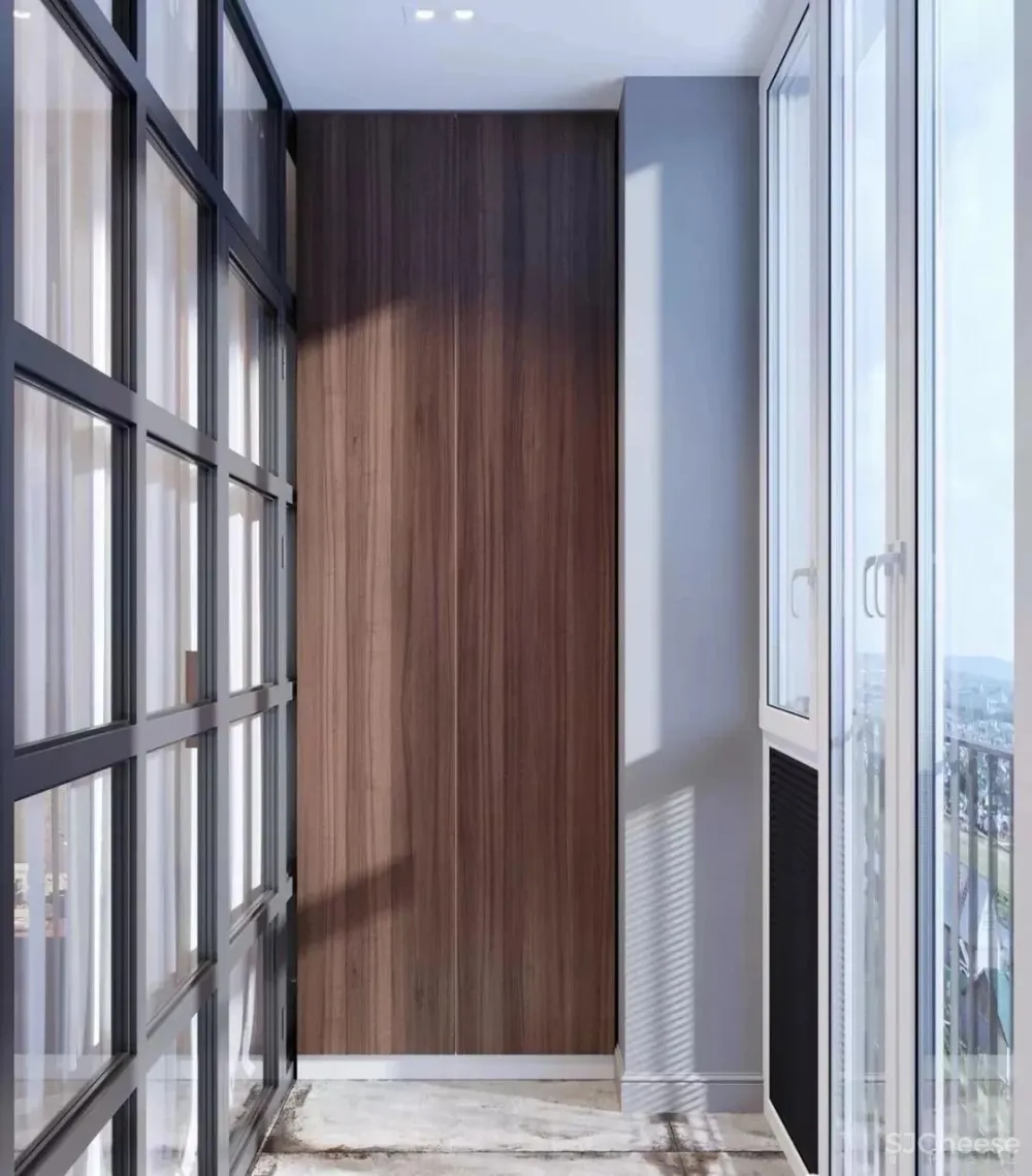 110㎡知性优雅住宅,令人无法抗拒的时髦蓝色!