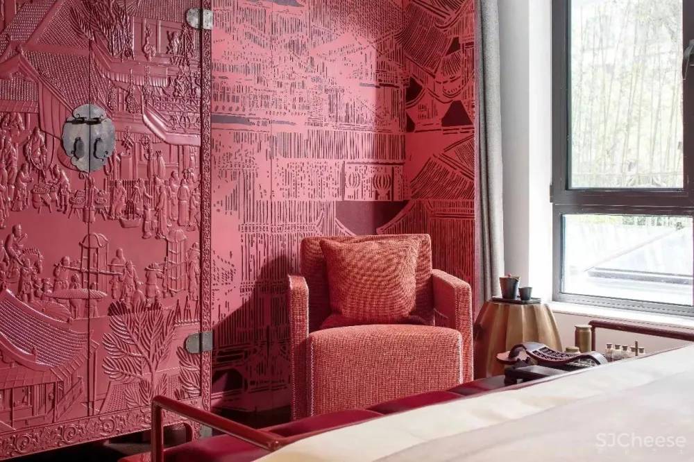 “新中式” “中国红”的设计，美妙绝伦！