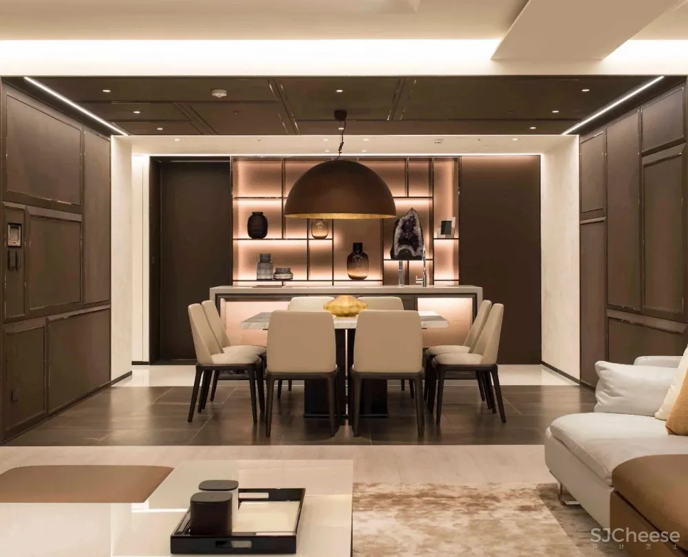 陈连武新作 300㎡棕色系私宅,品味生活中的“苦和甜”!