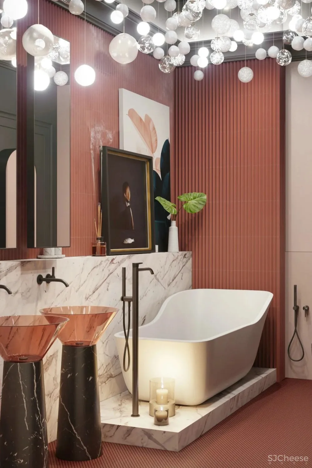 玩转色彩的前卫住宅,散发不可抗拒的魅力!