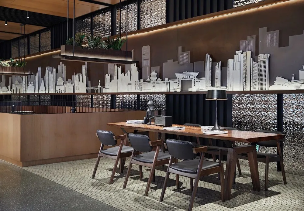 南京万科未来城售楼处 效果图和实景照片