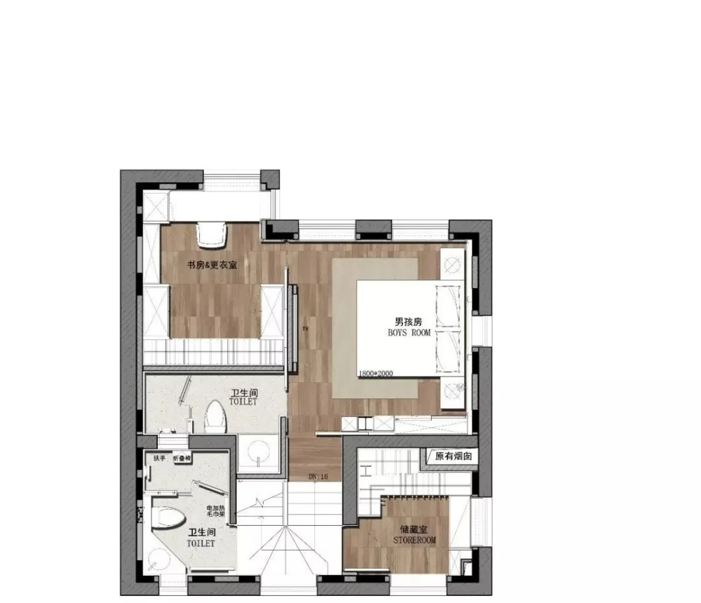 孙建亚作品上海40年代联排老洋房修缮，展现时光雕刻的家