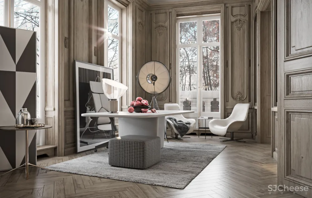 最美新古典两层公寓,贵族生活的正确打开方式!