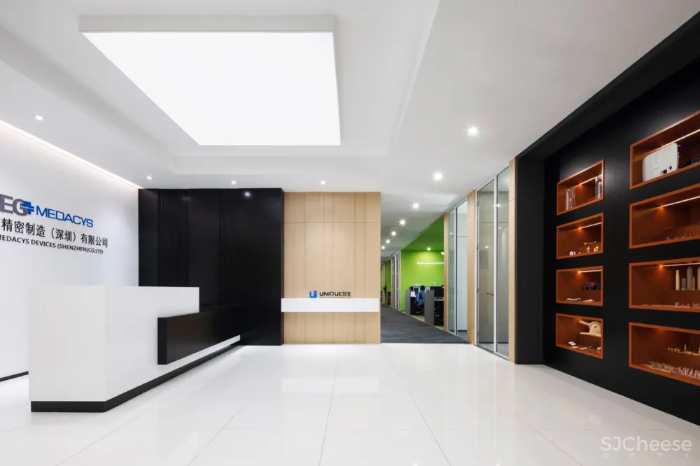 厂区办公空间中的“混天绫”