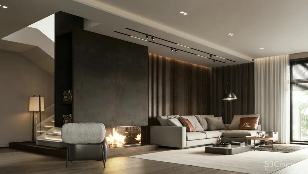 舒适简约的家，看“豪宅”如何驾驭高冷灰？