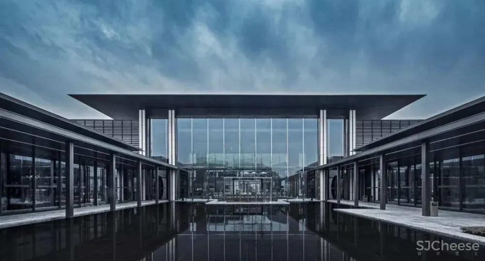 高级灰 新中式,融创广深春风岭南图书馆:以阅读的日常,镌刻一座精神地标