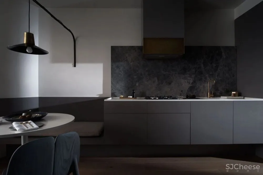 高冷色系空间,这质感太高级了!