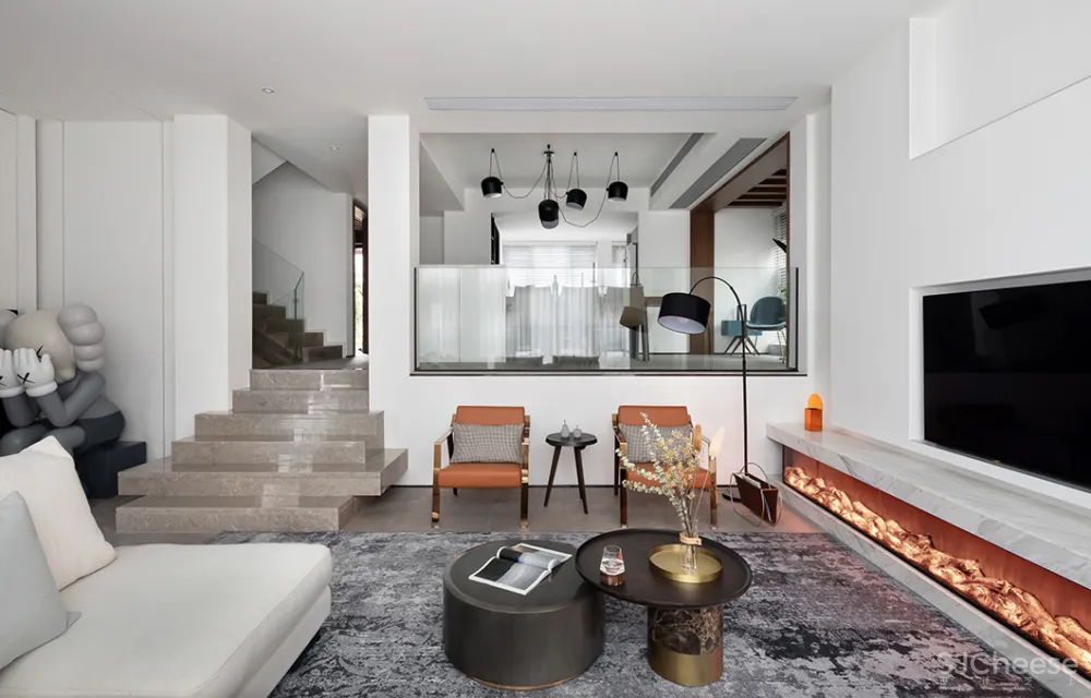 340㎡极简别墅,越简洁、越有气质!