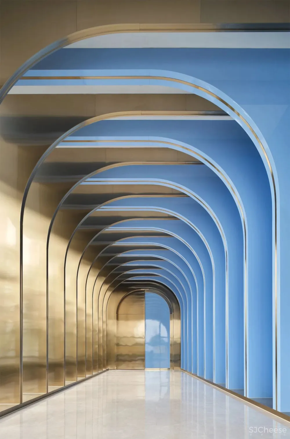 UMA伍玛设计 X 上海几朵设计 中梁金科.启宸售楼处:预见未来,灵魂造梦!