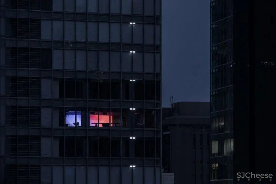 模糊图像与现实空间之间的界限 WARP办公空间 I IN Inc.