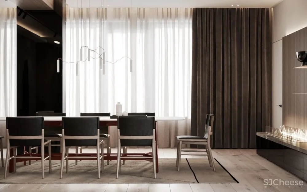 自然简约的两层公寓，一家四口的温馨日常！