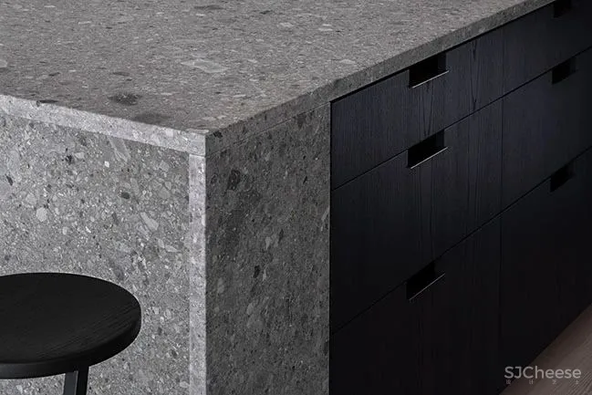 老宅翻新,用水磨石做点缀复古又高级!